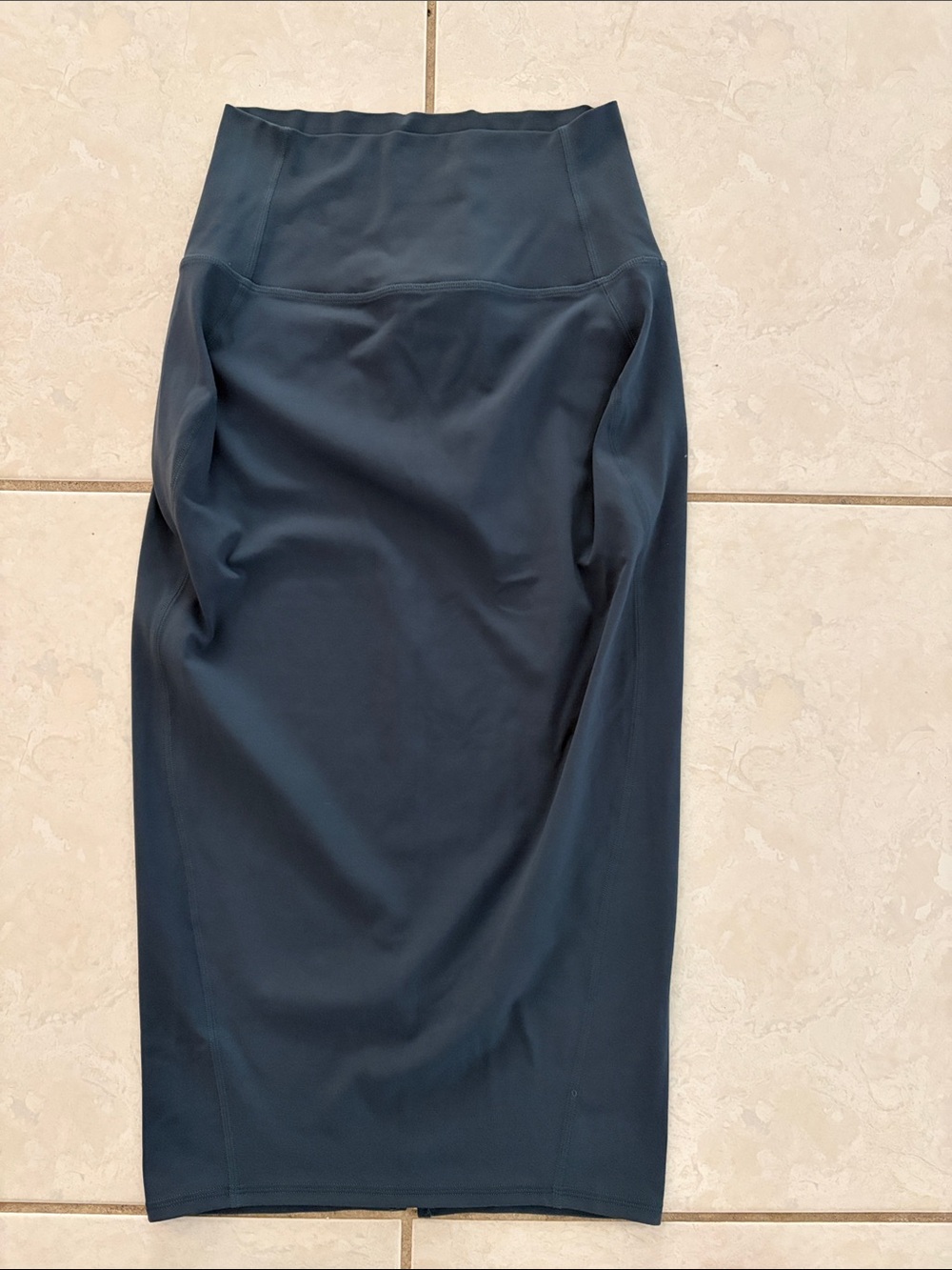 lululemon athletica Teal Pencil Skirt with High Waistband